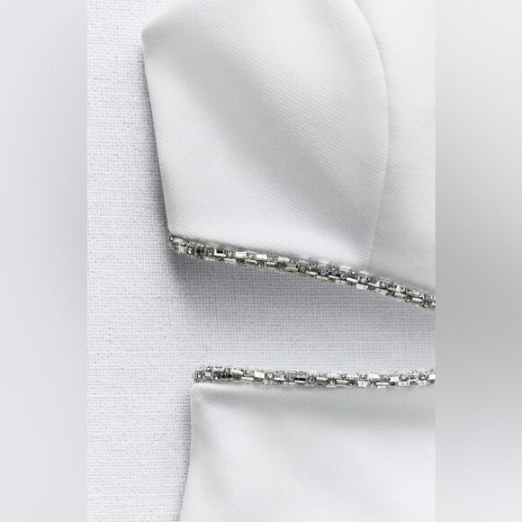 ZARA JEWEL CUT OUT TOP - Picture 11 of 12